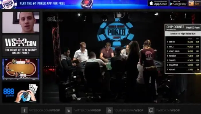 Streaming WSOPE : Suivez le High Roller à 25000€ avec Jacobson, Loosli, O'Dwyer, Troyanovski, Merson... 0001