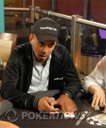 David Williams, playing on Day One of the £2,500 H.O.R.S.E. event