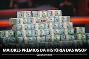 Maiores prémios de sempre das WSOP: ranking global e português