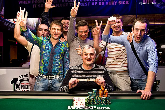Igor Dubinsky at the 2014 World Series of Poker