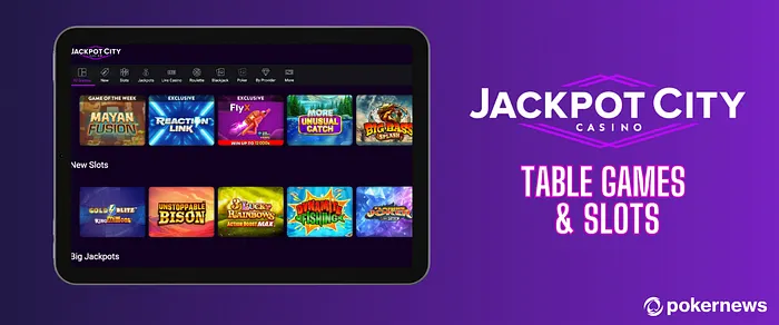 Play Online Casino Games for Real Money at JackpotCity Casino