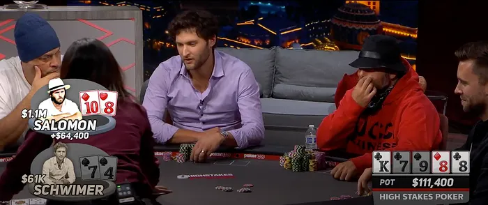 Michael Schwimer vs. Rick Salomon