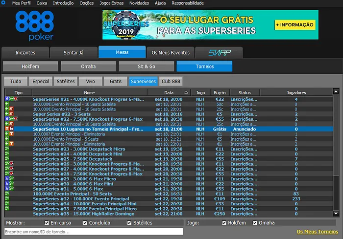 freeroll superseries 888poker