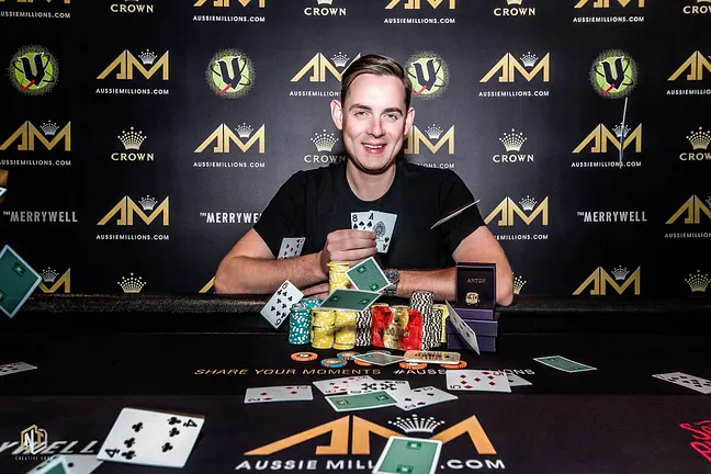 Toby Lewis Wins 2020 Aussie Millions Shot Clock Six Max