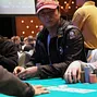 TJ Hong in The Final 18 of Event #3 at the 2014 Borgata Winter Poker Open