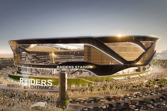Proposed Raiders Stadium for Las Vegas (Manica Architecture)