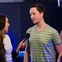 Kristy Arnett interviewes Jason Lavallee after his EPT High Roller win