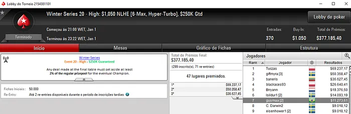 Winter Series: darkziv Conquista Evento #19 - Low (,968) & Mais 106