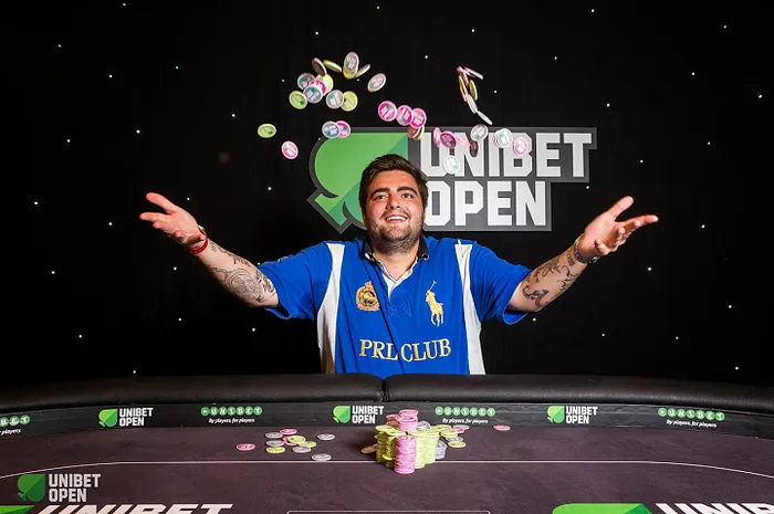 Daniel Smith, champiopn Unibet Poker Open 2014 à Cannes casino Barrière Croisette.