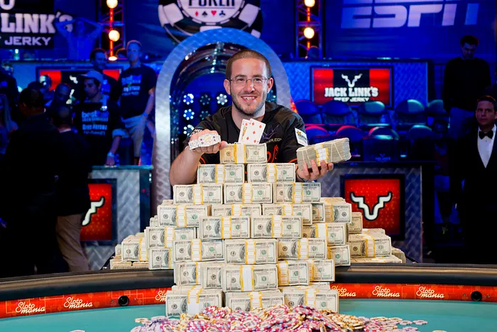 2012 WSOP Main Event Champion Greg Merson