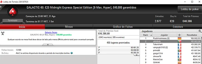 Galactic Series com Bons Prémios para kakiers e allinfinity & Mais 102