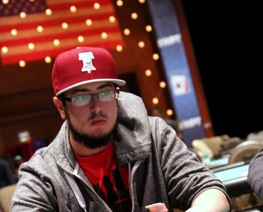 Eric Rappaport in the Final 18 of Event #8 at the Borgata Winter Poker Open