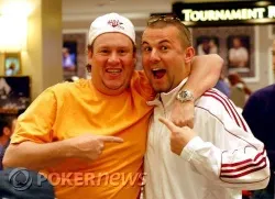 The hosts of Poker Road Radio - Gavin Smith & Joe Sebok