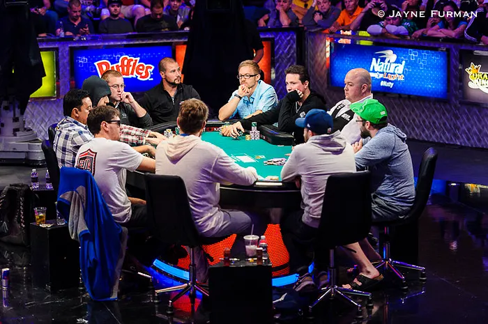 Down to 10 players at the 2014 WSOP Main Event