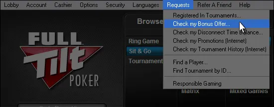 Full Tilt Poker : deadline pour le bonus de 100$ le 30 novembre 102