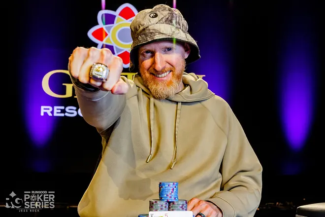 Aaron Overton $1,100 RunGood Main Event Day 2 WINNER