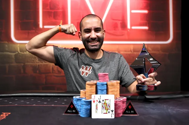 João Vieira campeão no partypoker MILLIONS UK 2020