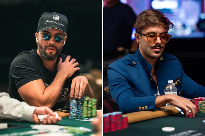Leonardo de Souza e Yuri Martins na WSOP 2022