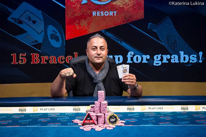 Siamak Tooran Wins Evento #6: €25,500 Short Deck High Roller
