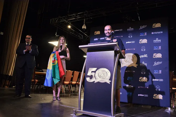 joao vieira discurso bracelete wsop 2019