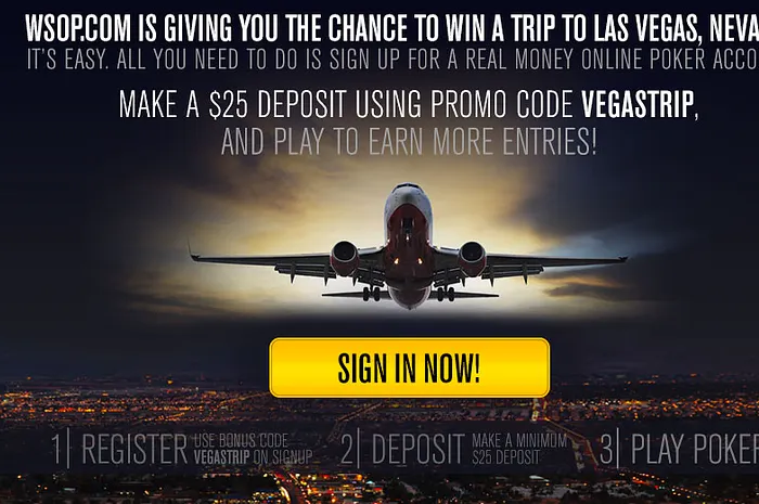 Win a Free Las Vegas Trip at WSOP NJ