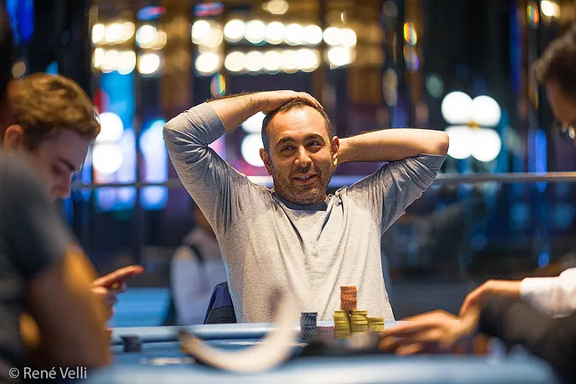 Kamyar Ekrami will be returning for the final day with the chip lead