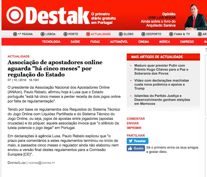 Comunicado ANAon Começa a ter Destaque na Imprensa Generalista 103