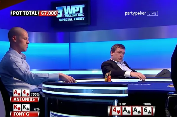 Tony G and Patrik Antonius