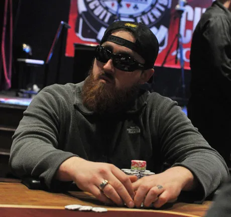 Matt Kirby, pictured here at a WSOP Circuit final table.