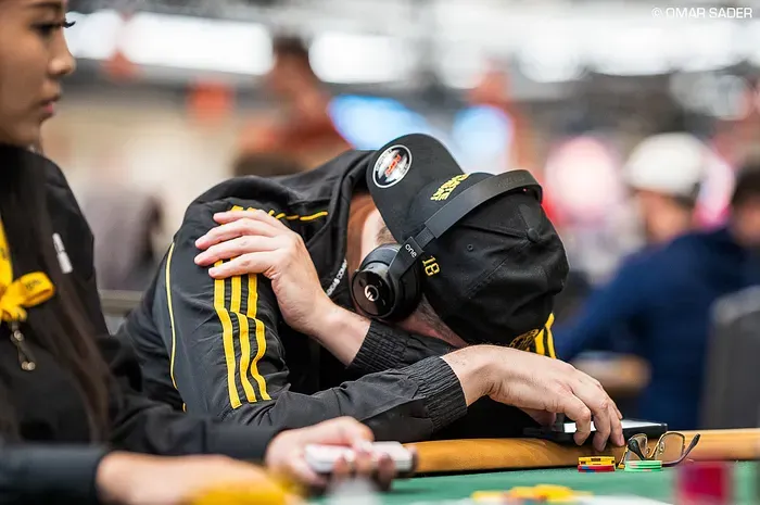 Phil Hellmuth disappointed