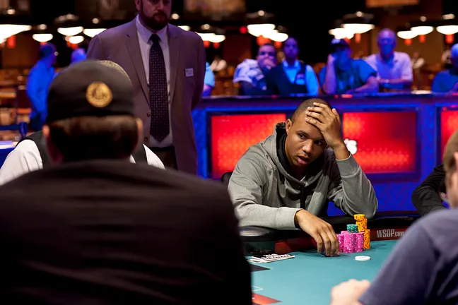 Phil Ivey is the short stack