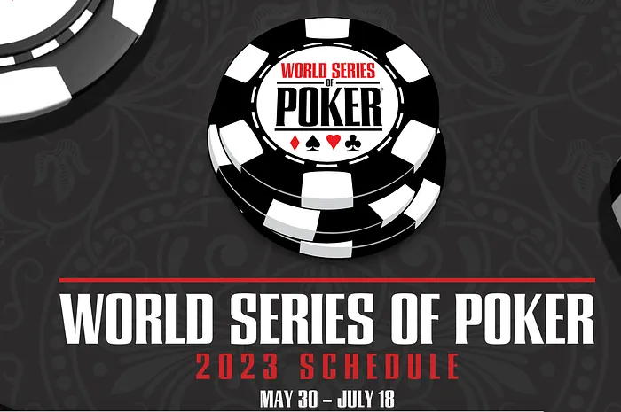 2023 WSOP Schedule