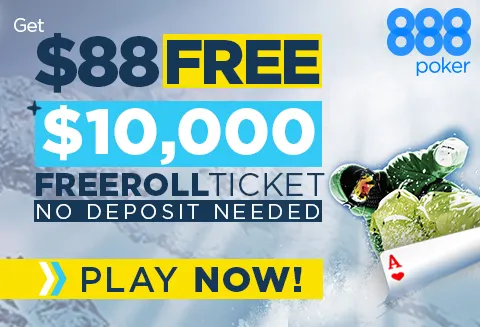 Play in the 888poker Winter Games for a Share of $300,000! 0001