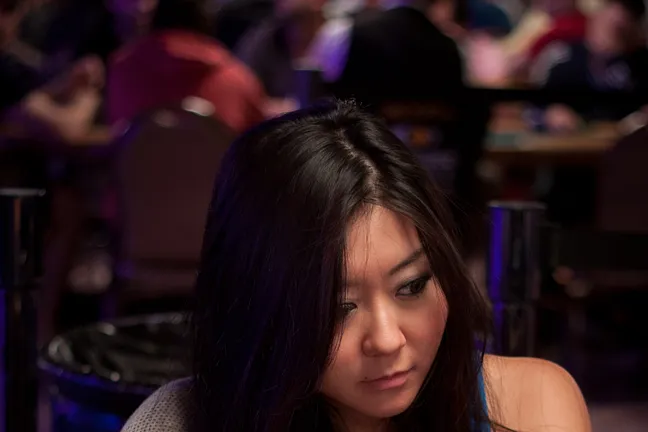 Maria Ho -- future actress in low buy-in tournaments.