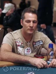 Marco Traniello will try to reel in chip leader Ben Tang on Day 2