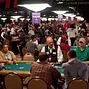 A view of the tournament area on the first day of the 2012 World Series of Poker.
