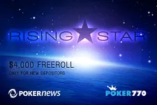 $4,000 PokerNews Rising Star Freeroll