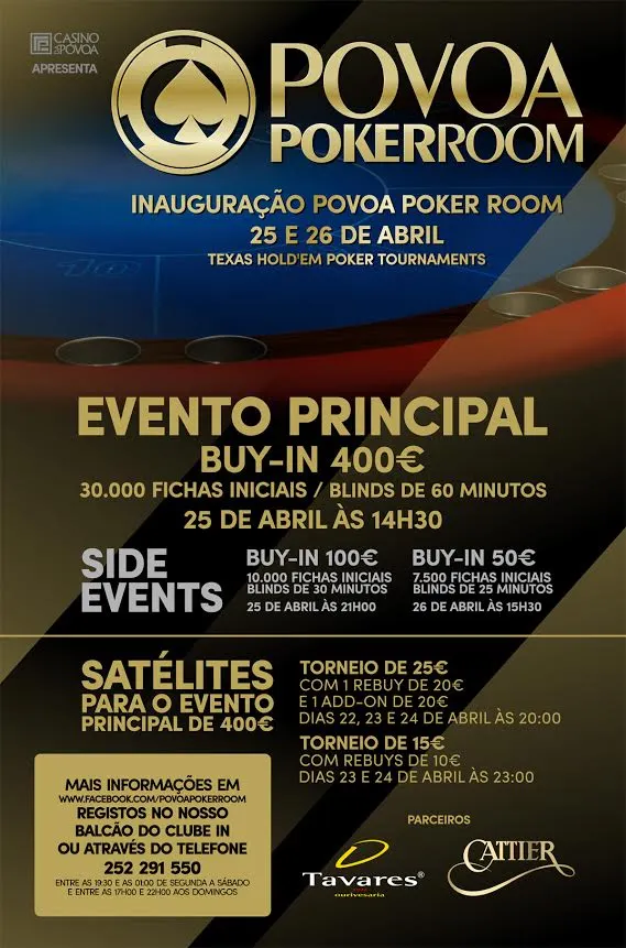 Póvoa Poker Room Abre Portas Este Fim de Semana 101
