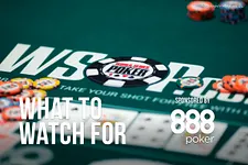 2019 World Series of Poker Day 1
