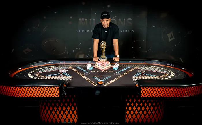 Phil Ivey vencedor do $50.000 short deck do partypoker MILLIONS SHRS Sochi