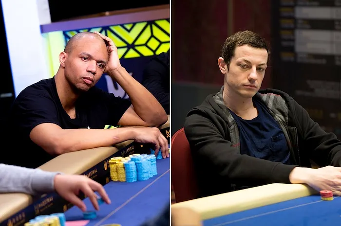 Phil Ivey and Tom Dwan