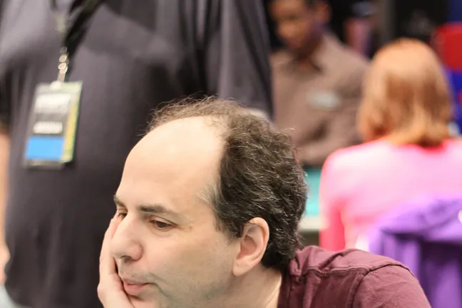 Allen Kessler paid off a river bet, but he still has plenty of chips and can't complain (yeah right)