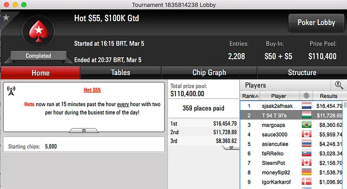 Tomás Paiva Segundo no Hot  (,728) 101