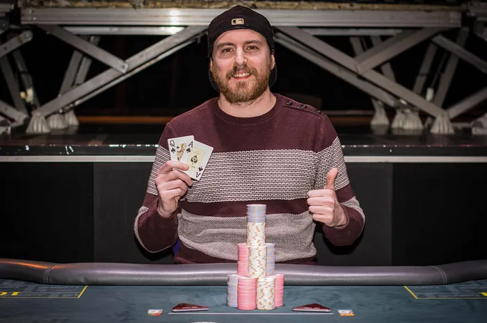 David "Esmone" Abreu Campeão do Main Event do Solverde Poker Season