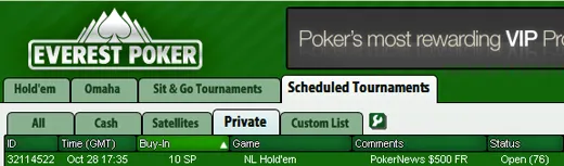 Hoje às 17:35 0 PokerNews Cash Freerolls na Everest Poker 101
