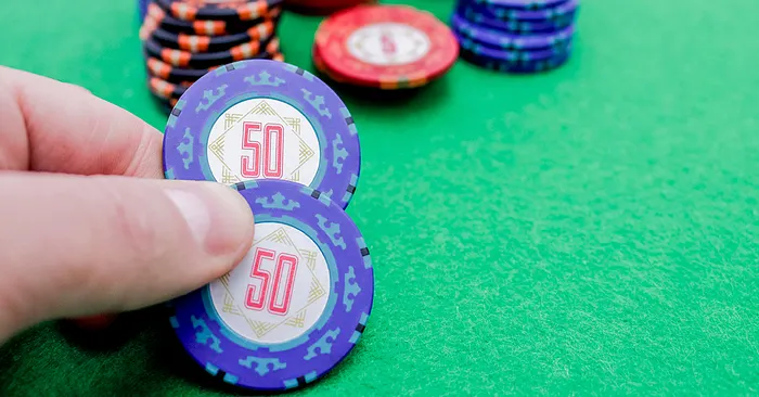 Valores das fichas de poker
