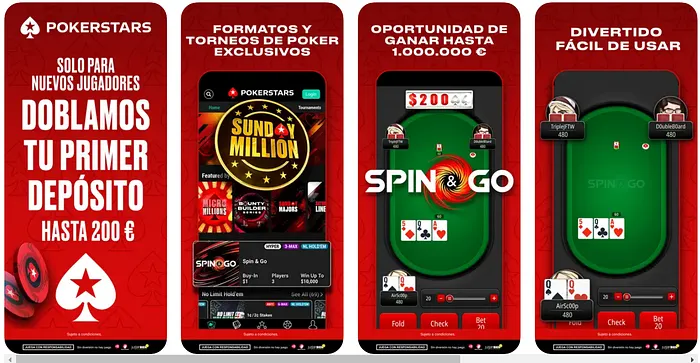 App de PokerStars para iOS