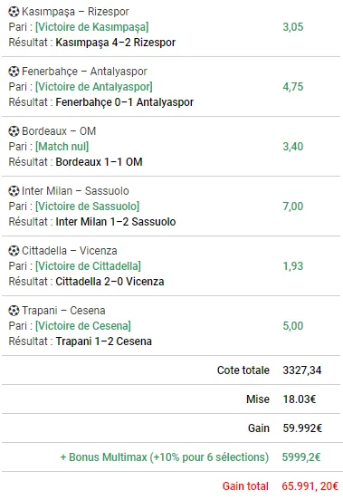 Betting : Il parie 18€ et empoche 3660 fois sa mise sur Unibet 101