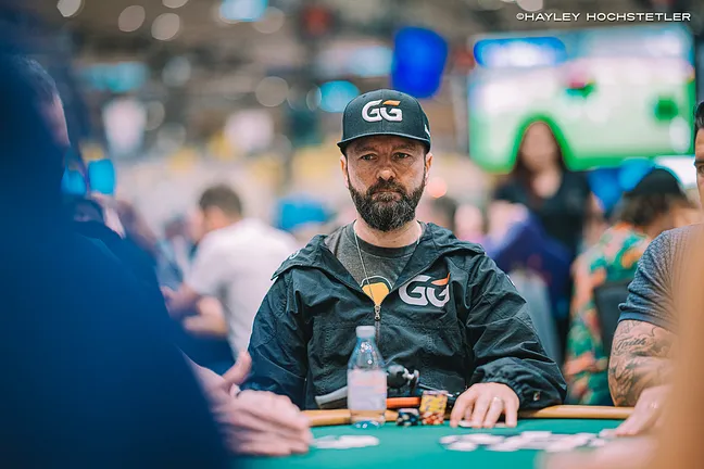 Daniel Negreanu is short stacked coming back for Day 4.