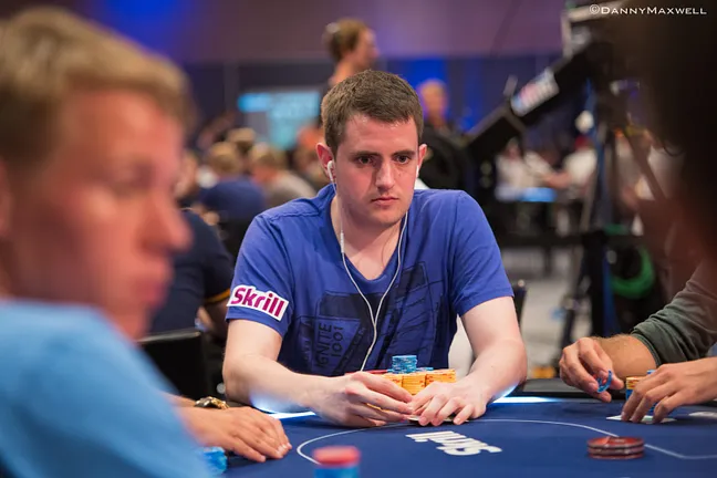 Tom Middleton begins the day as the chip leader.